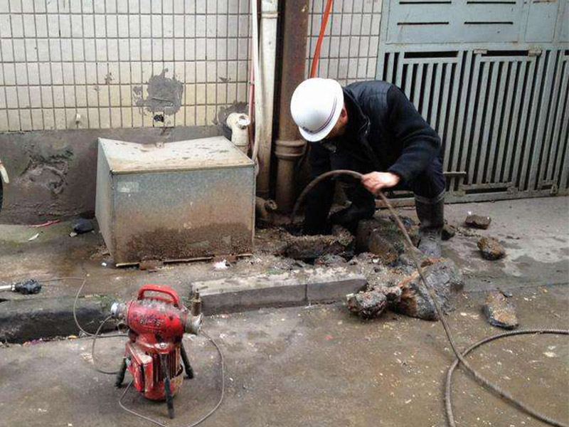 万全疏通下水道-洗菜池疏通